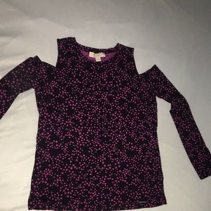Michael Kors Cold Shoulder Top
